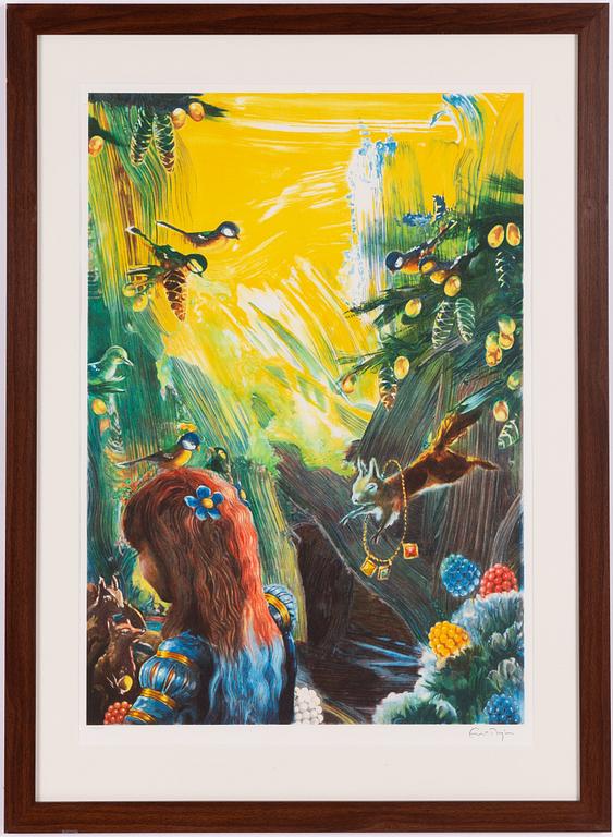 Ernst Billgren, "Stad vid vatten" – Ur portföljen "Vid vägens slut".