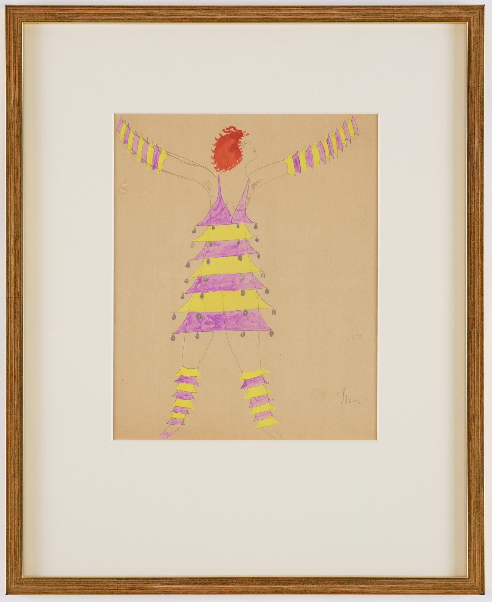 Isaac Grünewald, Costume design.