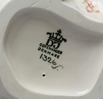 FIGURIN, porslin, Dahl Jensen, Danmark, 1900-tal.