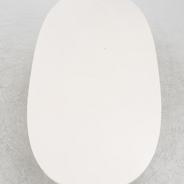 Bruno Mathsson, & Piet Hein, coffee table "Superellipse", second half of the 20th century.