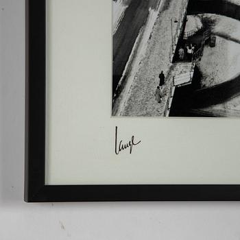 Åke Lange, "Vy mot Skeppsbron 1950-tal".
