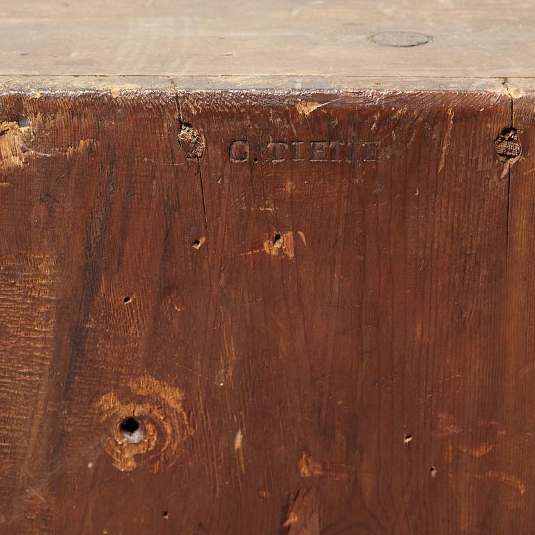 A Swedish Rococo commode by Christopher Tietze (master in Stockholm 1764-1791).