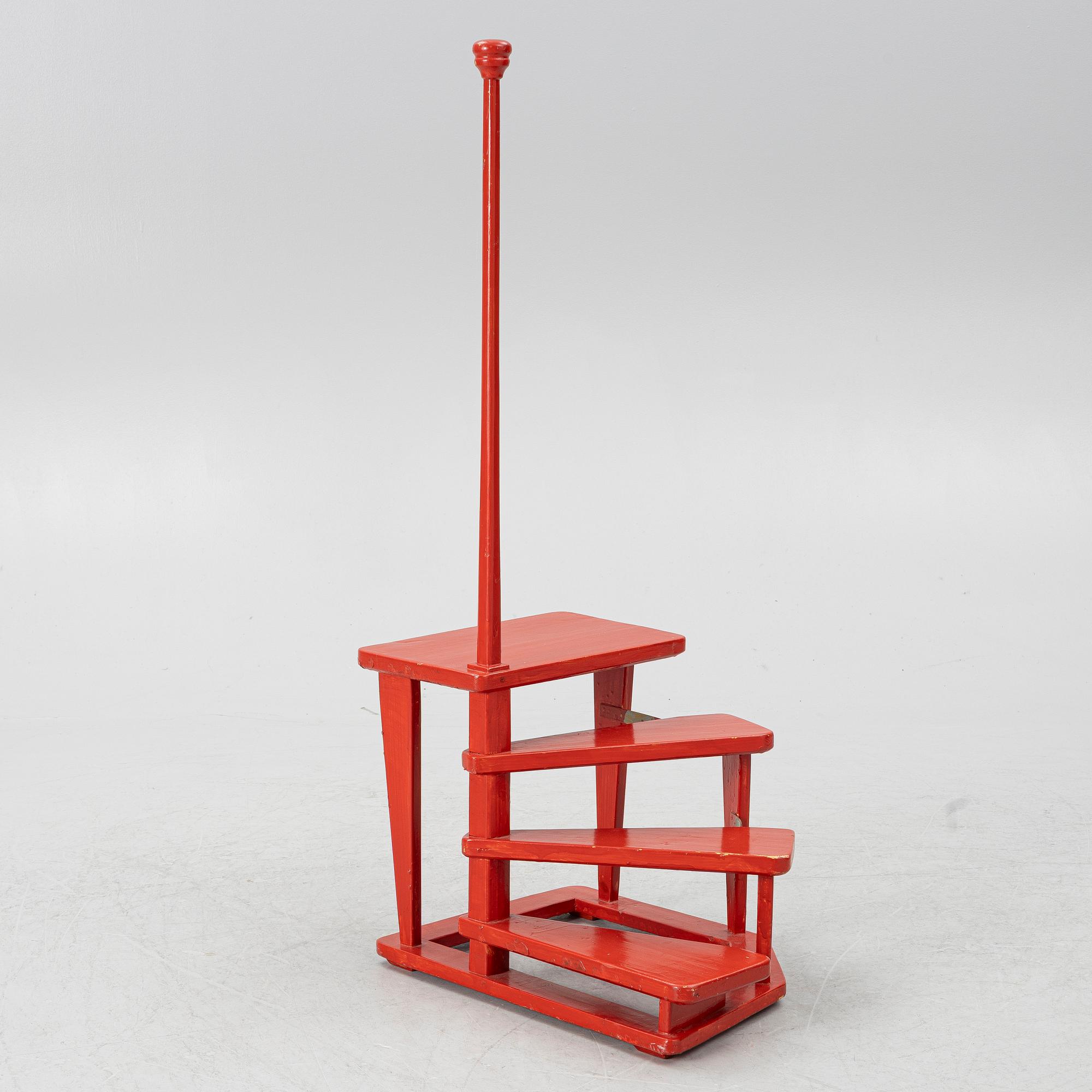 Library ladder, second half of the 20th century.