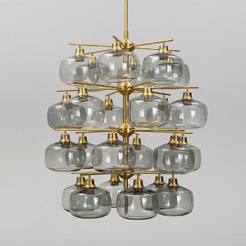 A mid 20th century ceiling lamp by Holger Johansson Westal, Bankeryd.