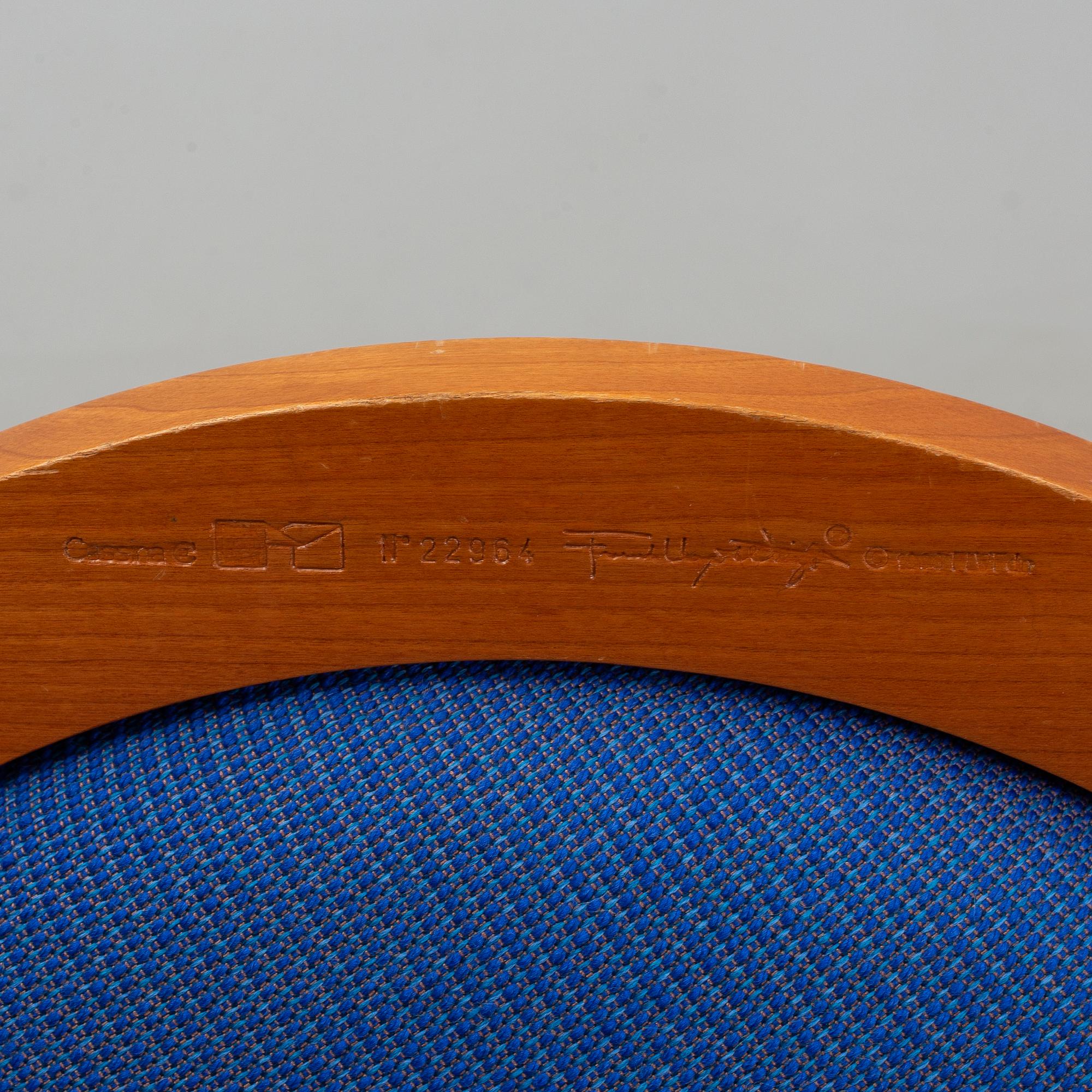 FRANK LLOYD WRIGHT, karmstol, 606 "Barrel Chair", Cassina,