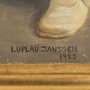 Luplau Janssen, olja på duk, signerad och daterad 1923.