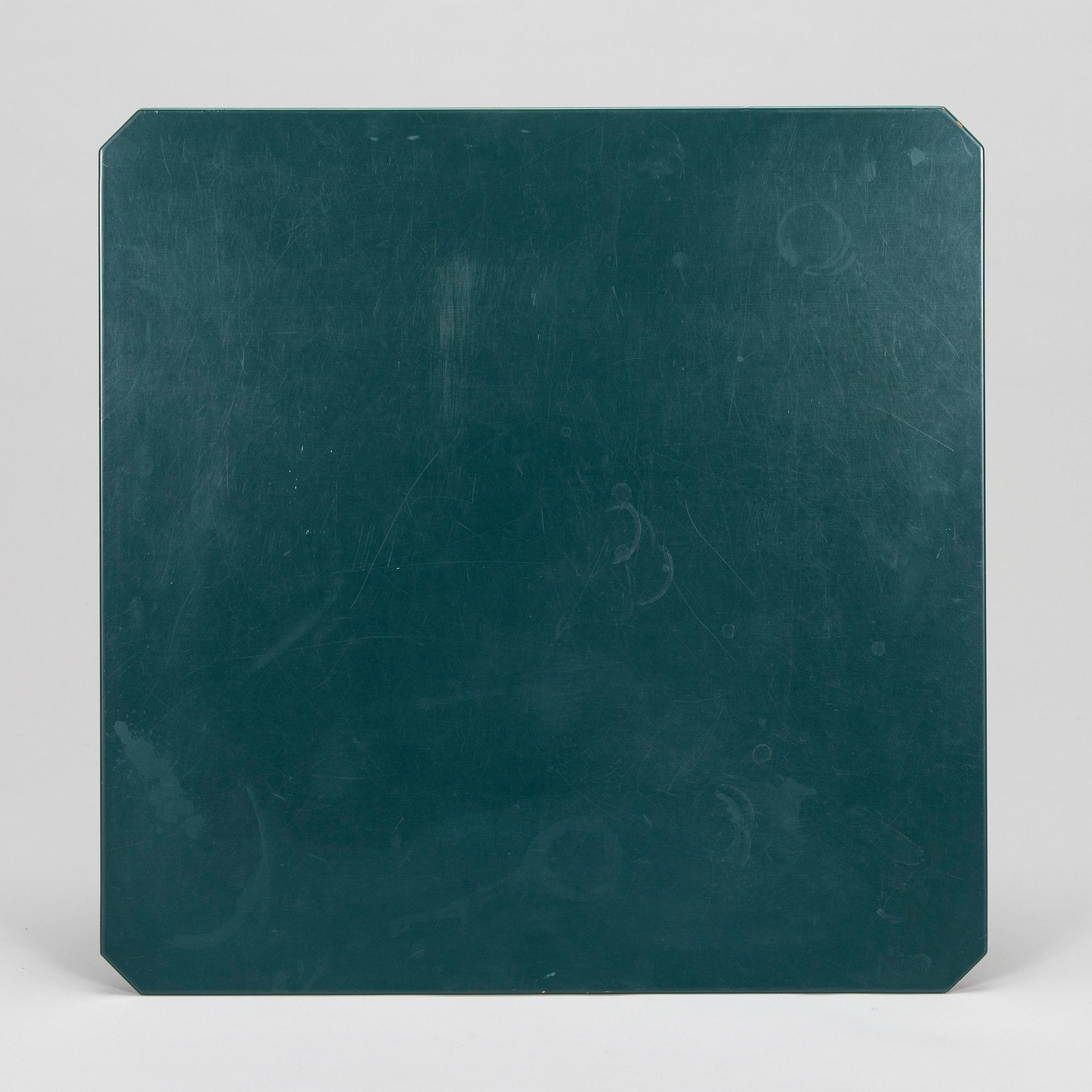 Eliel Saarinen, furniture, 5 pieces, "Blue suite" for Adelta, Finland 1980s.