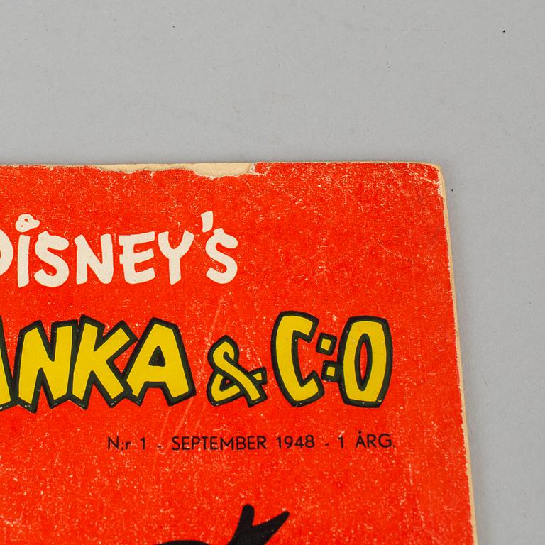 KALLE ANKA, nr 1, 1948.