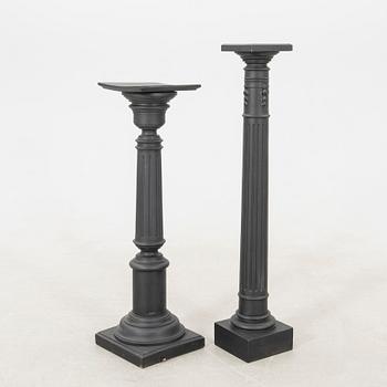 Pedestals 2 pcs circa 1900.