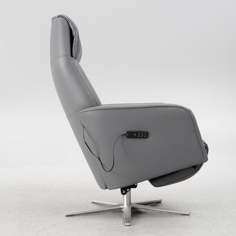 A "Scott Power", recliner chair, Stressless, 21st century.