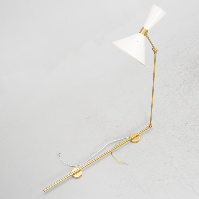 Vägglampa, sannolikt "Artiglio Butterfly", Luci Srl, Parma, Italien, samtida.