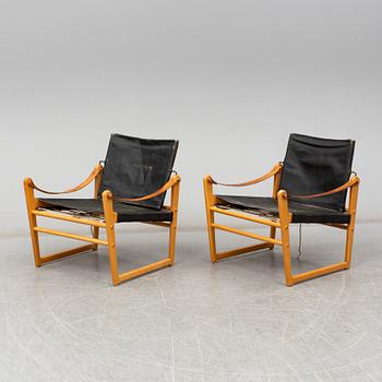 A pair of 'Cikada' easy chairs by Bengt Ruda, IKEA.