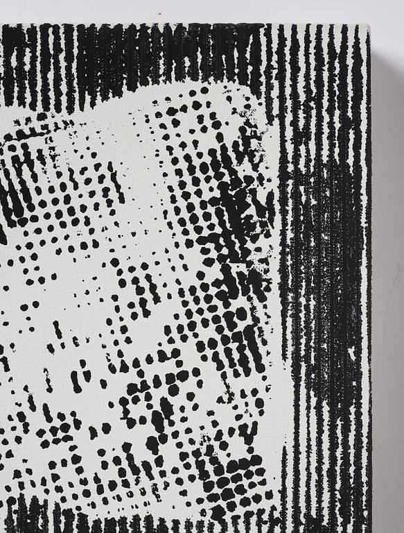 Steve di Benedetto, akryl på duk, signerad och daterad 1990 a tergo.