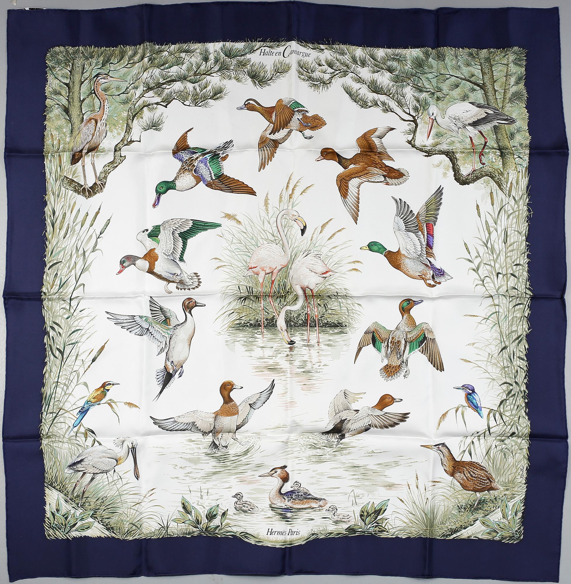 SCARF, "Halte En Camargue", Hermès.