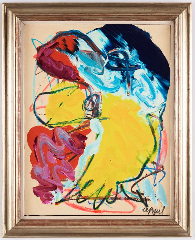 Karel Appel, "L'heure".