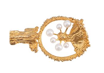 Björn Weckström, BROOCH "MERIKUKKA".