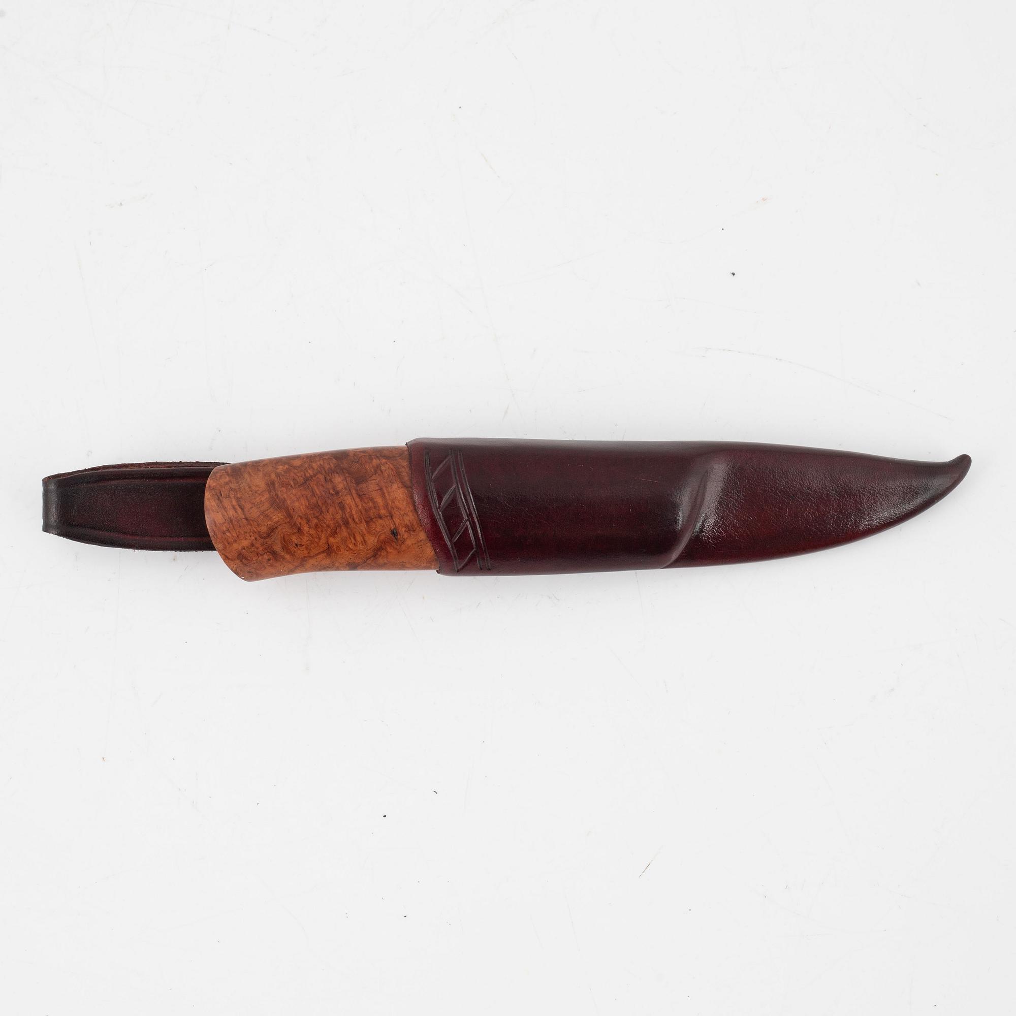 Mårten Håkonsen and Mårten Holum, knife, signed.