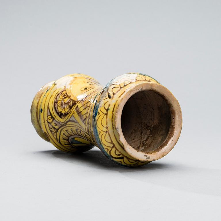 ALBARELLO, majolica, Italy 16th century.