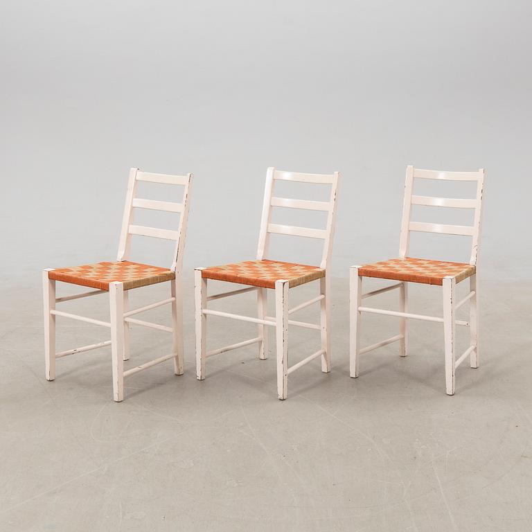 Chairs, 7 pieces, Gemla Diö, mid-20th century.