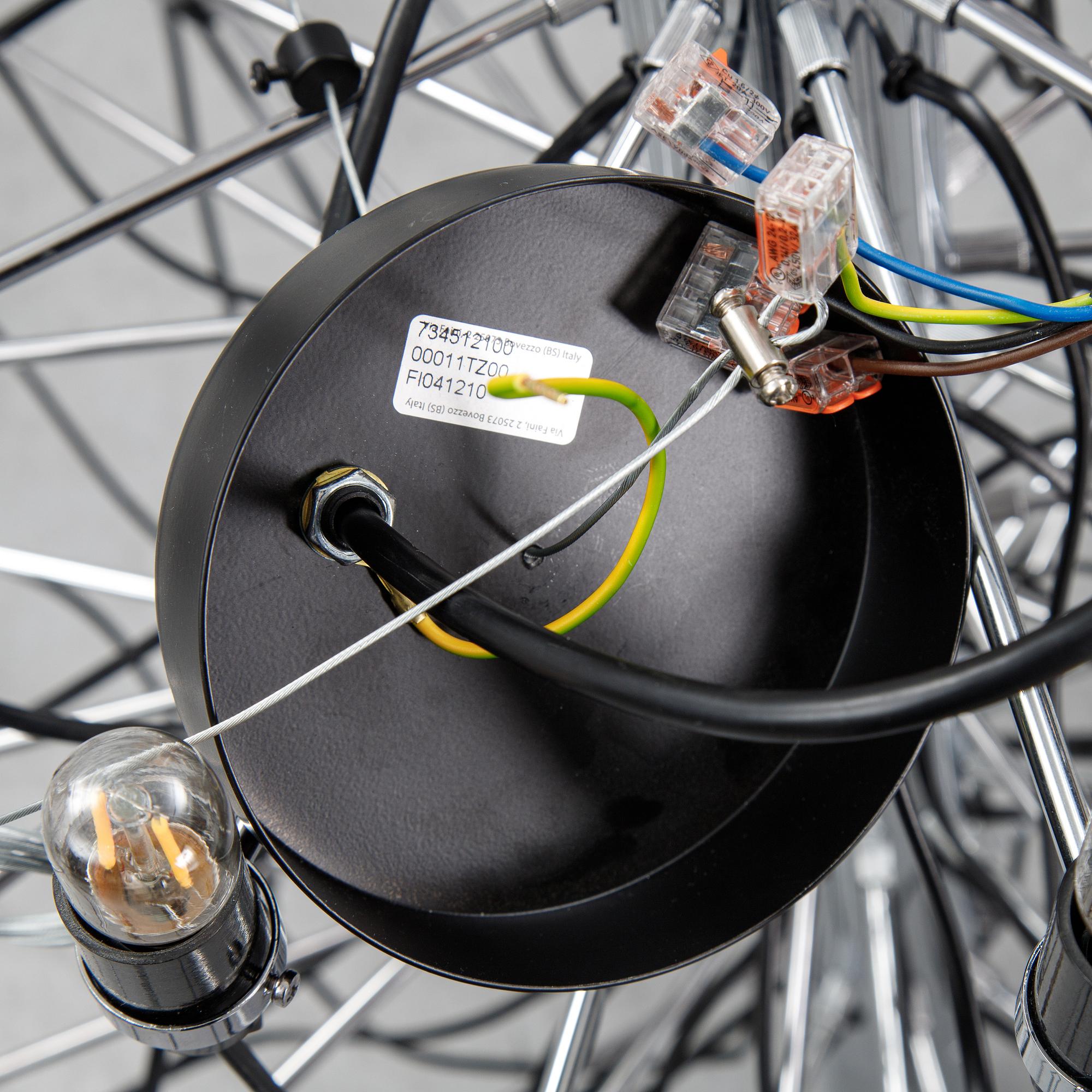 A model 2097-50 ceiling light by Gino Sarfatti for Flos.