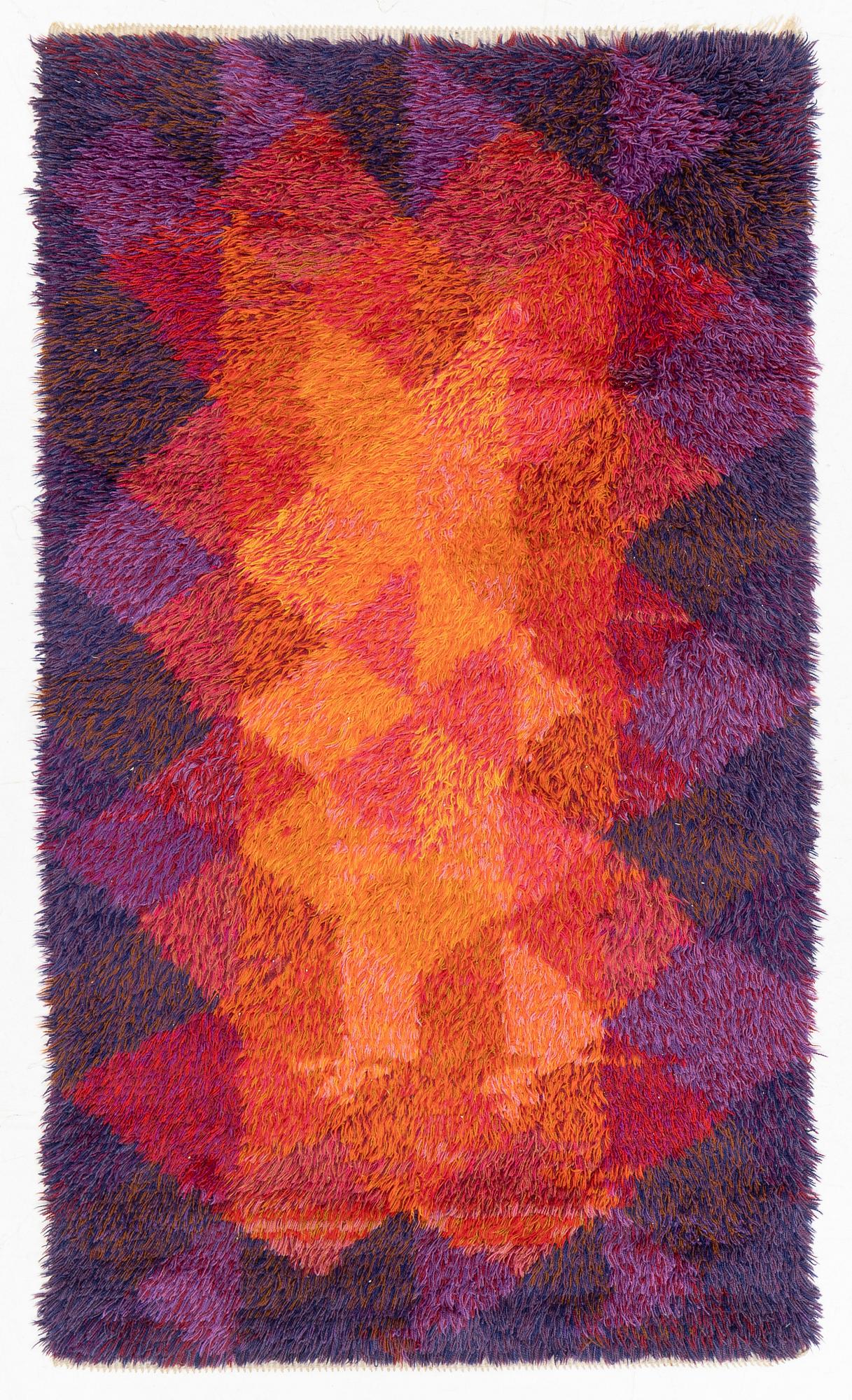 Matta, Rya, 1960/70-tal, ca. 211 x 120 cm.