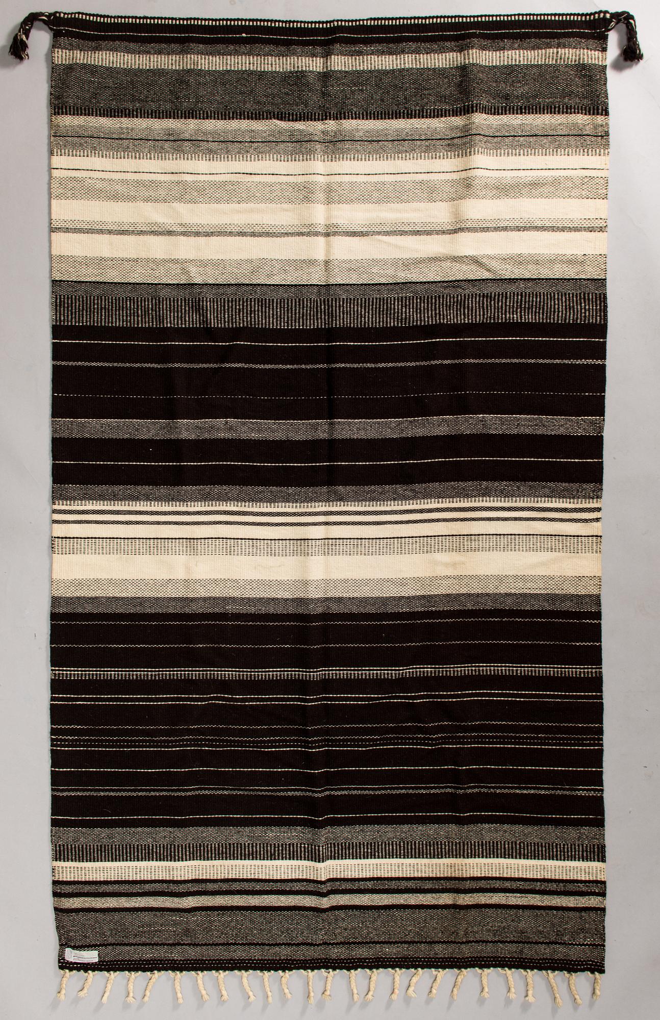 Elsa Montell-Saanio, A Raanu textile from Lapland. Circa 225x130 cm.