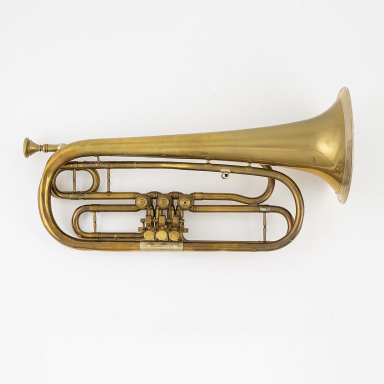 A Tenorhorn, Ahlberg & Ohlsson Stockholm, early 20th Century.