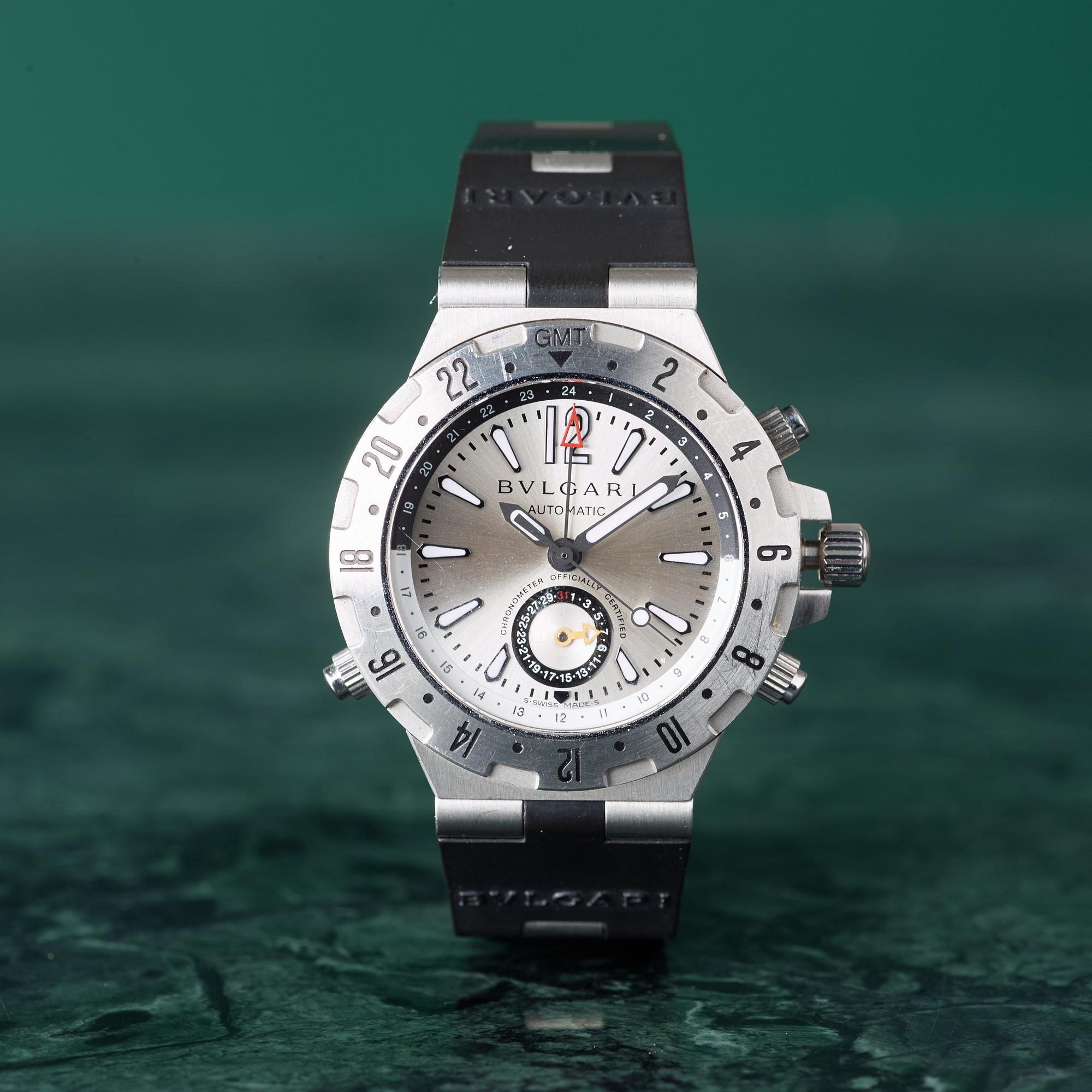 Bvlgari diagono professional gmt on sale