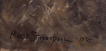 Mosse Stoopendaal, "Lyftande orrpar".