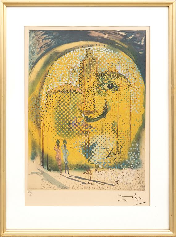 Salvador Dalí, "Sun and Dalí".