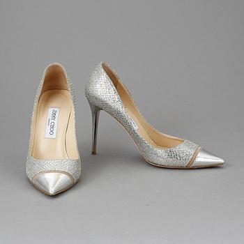 PUMPS, ett par, "Capri", Jimmy Choo.