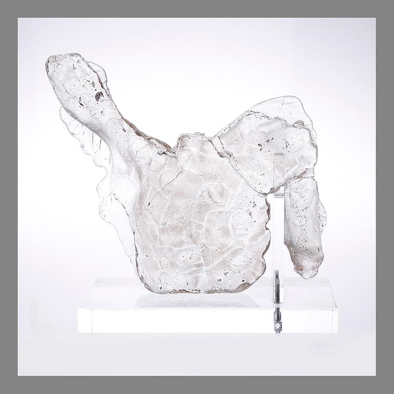 NANNY STILL, GLASS SCULPTURE. The Boy. Signed Nanny Still 1993, P.U.