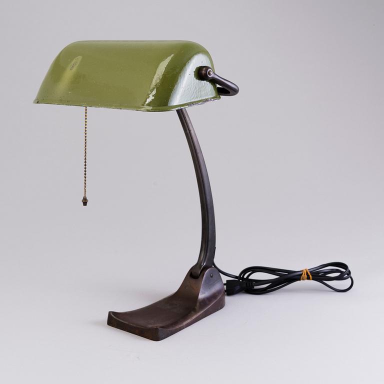 A 1930's German'1285' table lamp for Schaco.