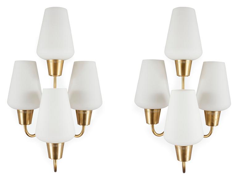 ATELJÉ LYKTAN sannolikt, vägglampor 1 par, 1950-tal.