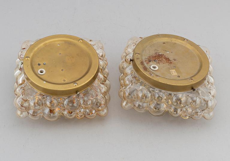 HELENA TYNELL, A pair of pendants for Glashütte Limburg, alter part of the 20th century.