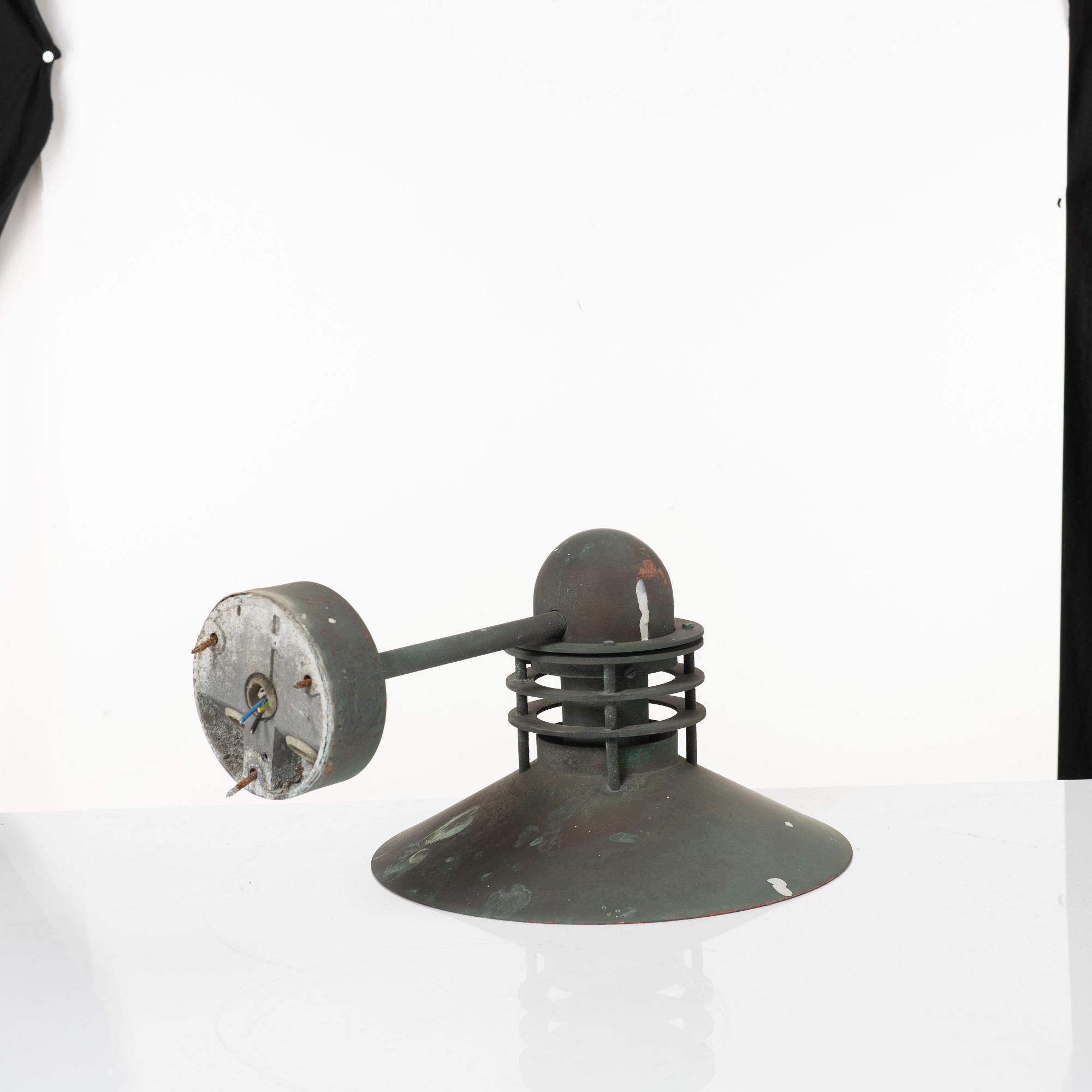 Alfred Homann & Ole V Kjaer, exterior lamp "Nyhavn", Louis Poulsen, Denmark.