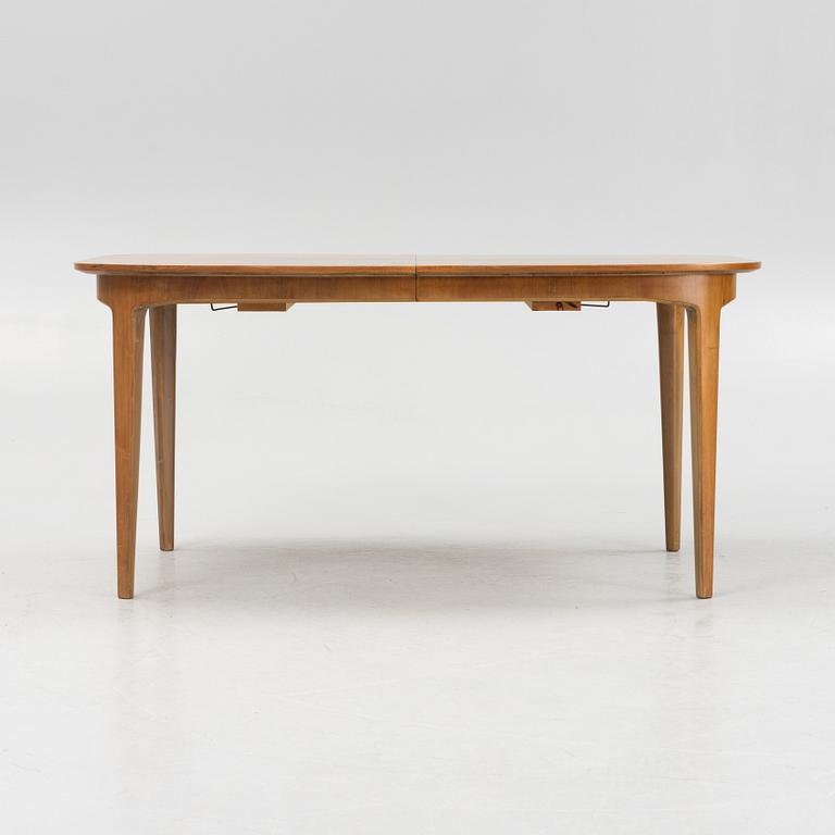 Bertil Fridhagen, matbord samt fyra stolar, modell "Eugen", Bodafors, 1950/60-tal.