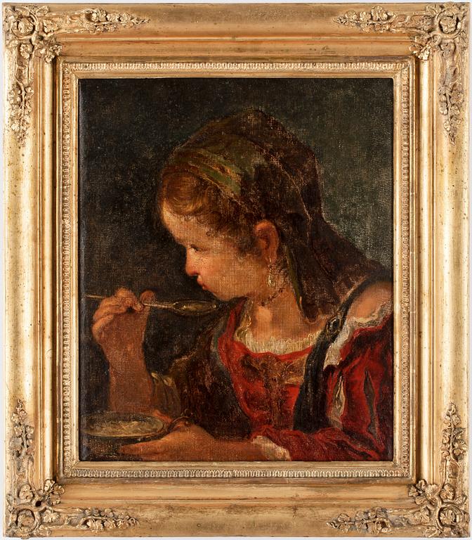 AMANDA SIDWALL, olja på duk, ej signerad.