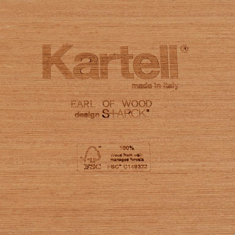 Philippe Starck, skrivbord och stol, "Earl of Wood", Kartell.