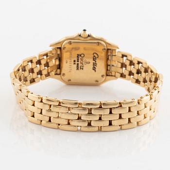 Cartier, Panthère, wristwatch, 21,5 x 21,5 (29,5) mm.