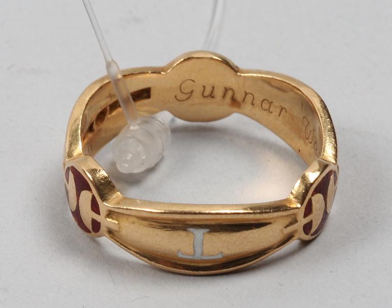 RING, guld, 18 k.