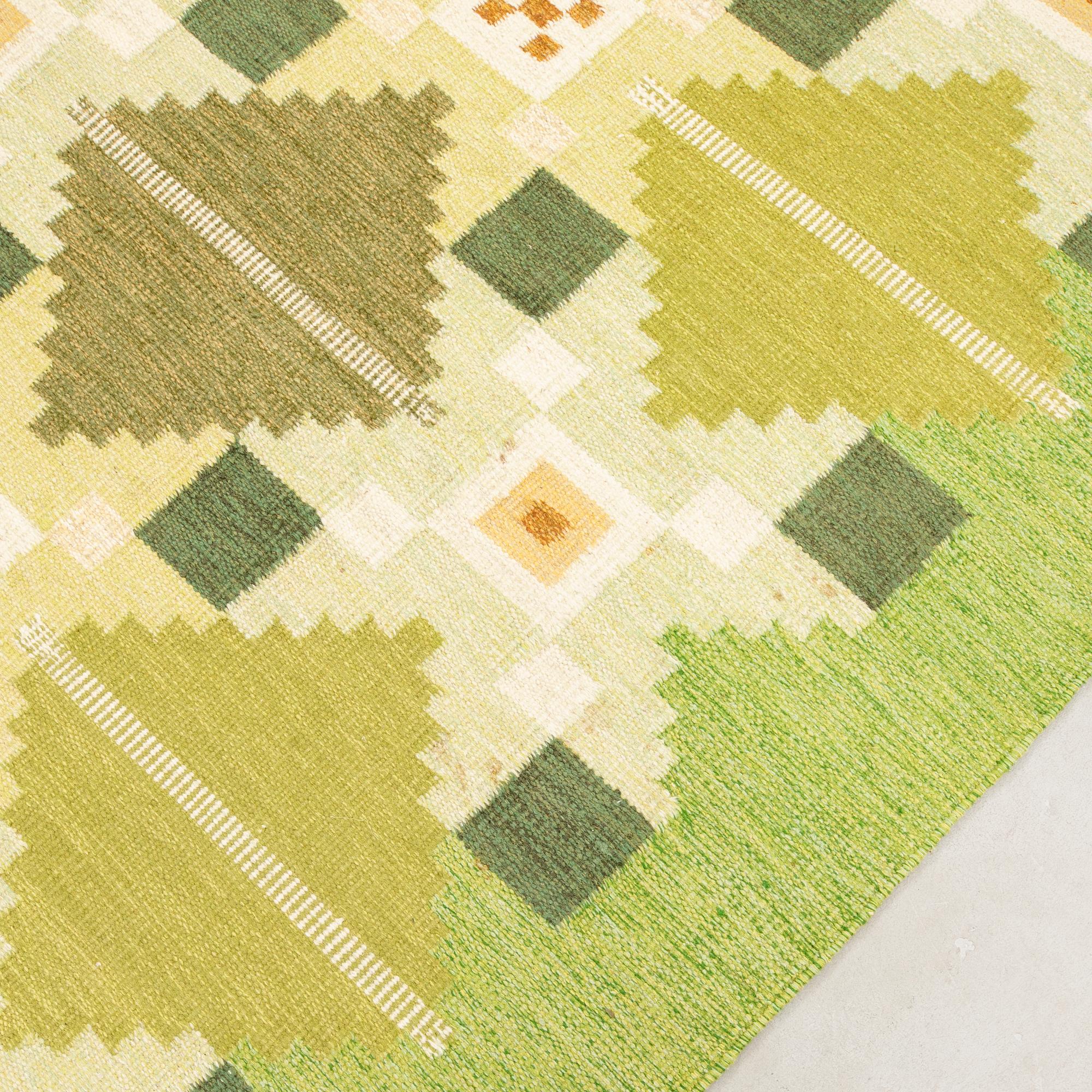 Matta, rölakan, signerad SH, ca 240x169 cm.