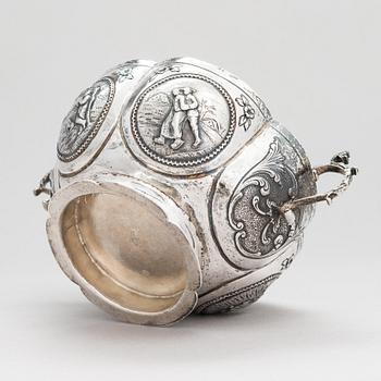 Skål, silver, Holland 1905.