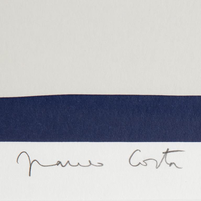 Franco Costa, silkscreen in colours, signed 213/250.