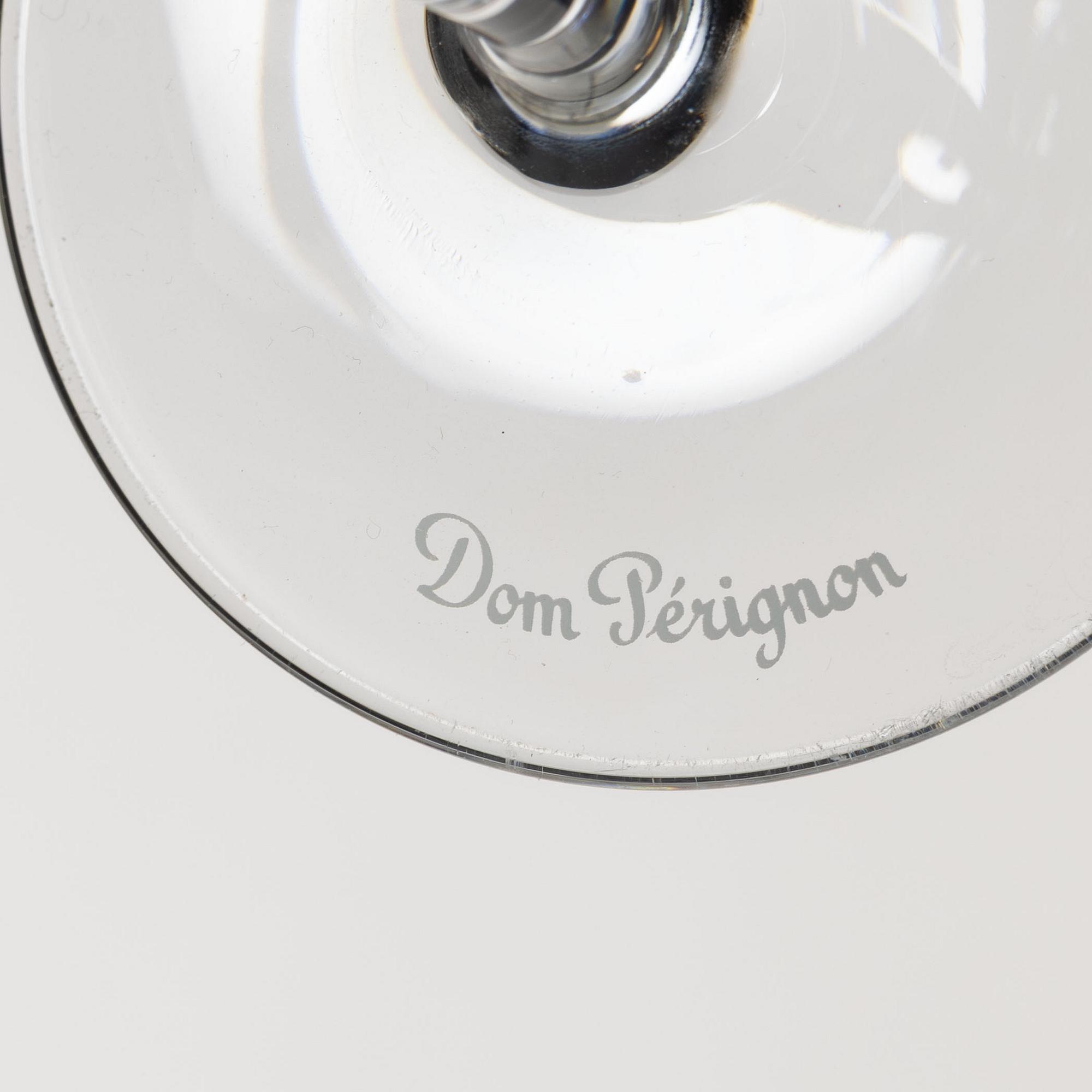 Dom Perignon, Champagneglas, 8 st, Andy Warhol Tribute Collection.