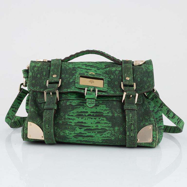 Mulberry, a 'Travel day bag Lizard'.