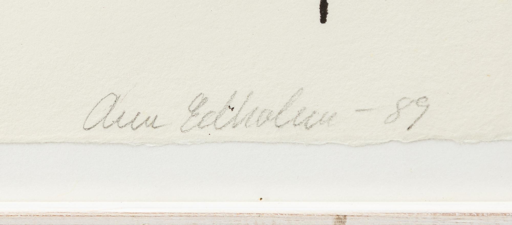 Ann Edholm, Utan titel.