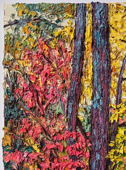 Robert Terry, "Pink + Yellow Trees".
