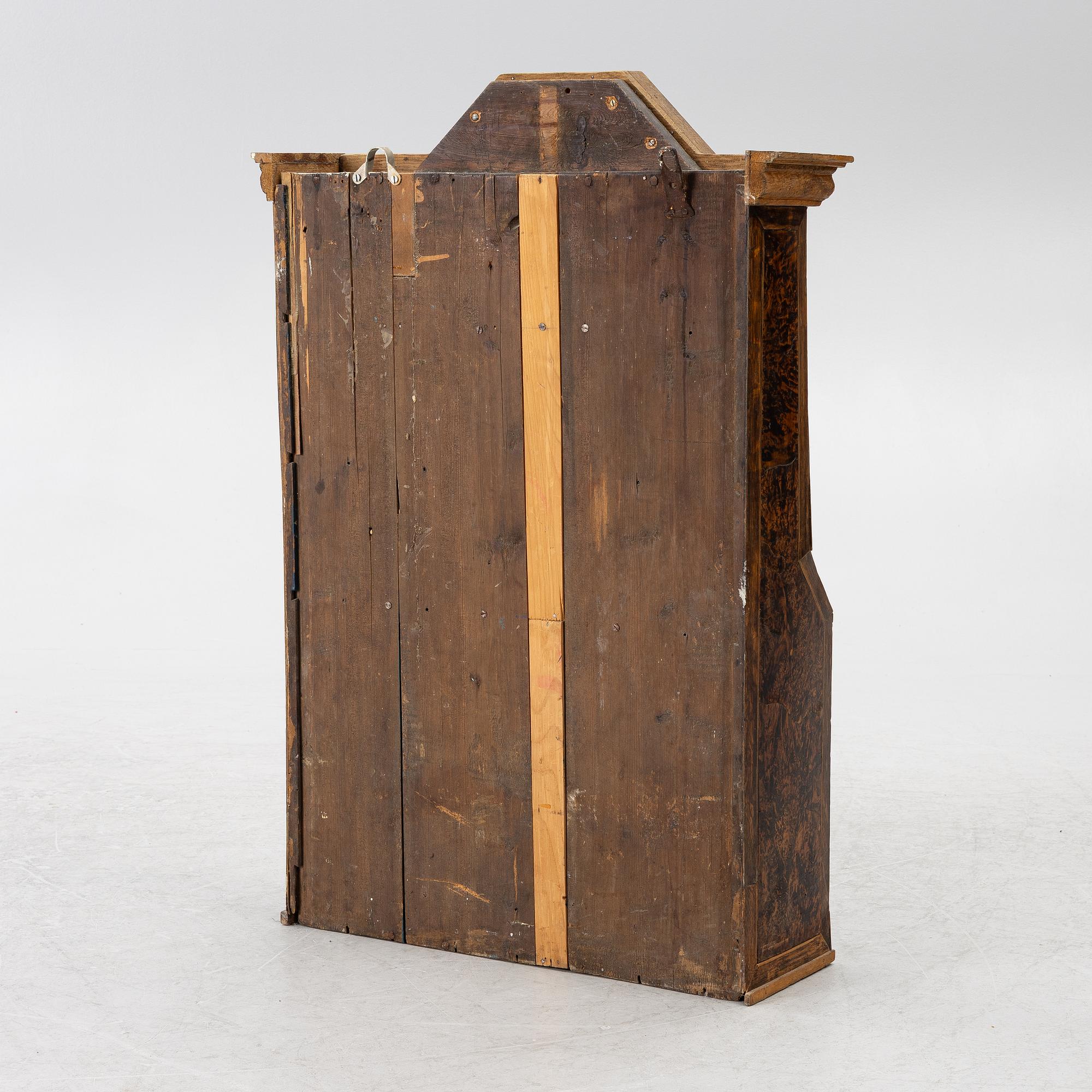 Hanging cabinet, folk art, late Baroque, 18th century.