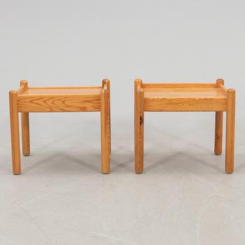 Console tables/side tables, a pair from the late 20th century.